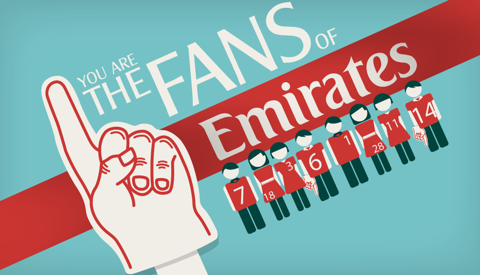 Emirates 1 Million Facebook Fans